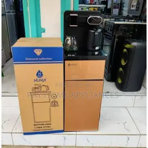 Black Silver Champagne Nunix A1c Bottom Load Hot Cold Water Dispenser