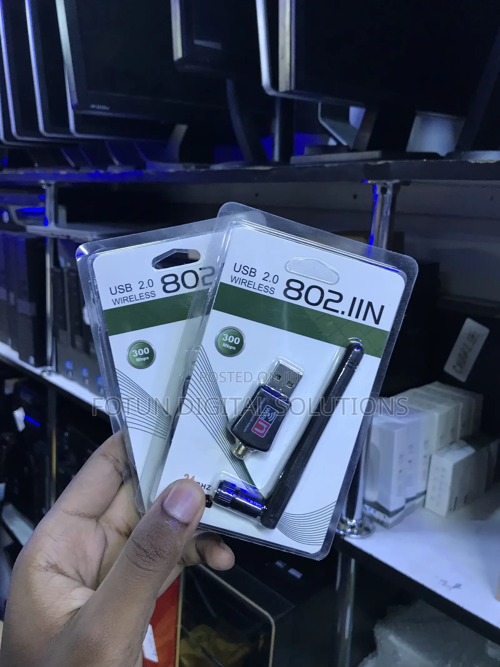 300mbps Wifi Usb Adapter - 802.11n With Antenna, Basic Reliable