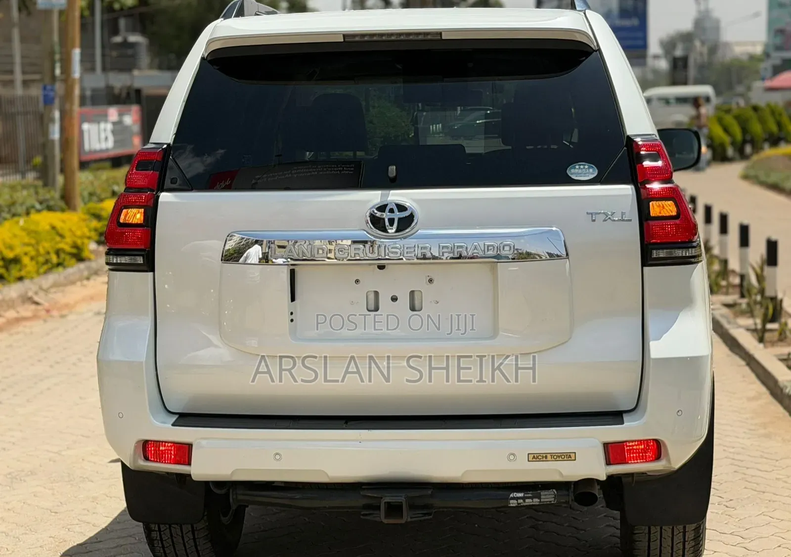 Toyota Land Cruiser Prado 2019 White