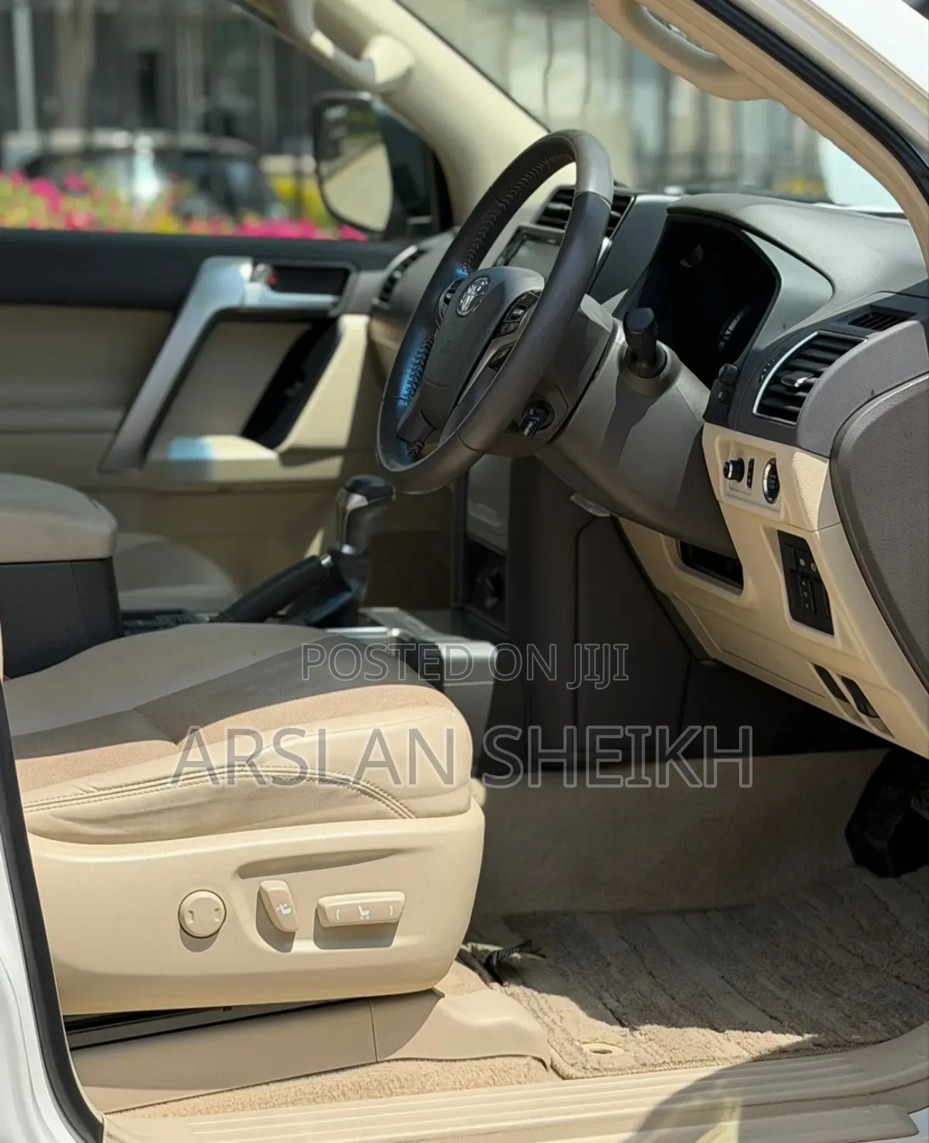 Toyota Land Cruiser Prado 2019 White