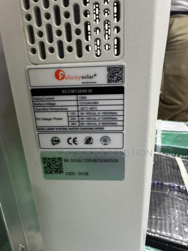 120a Felicity MPPT Solar Charge Controller - thumbnail 2