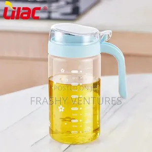 Auto Flip Glass Oil Jar