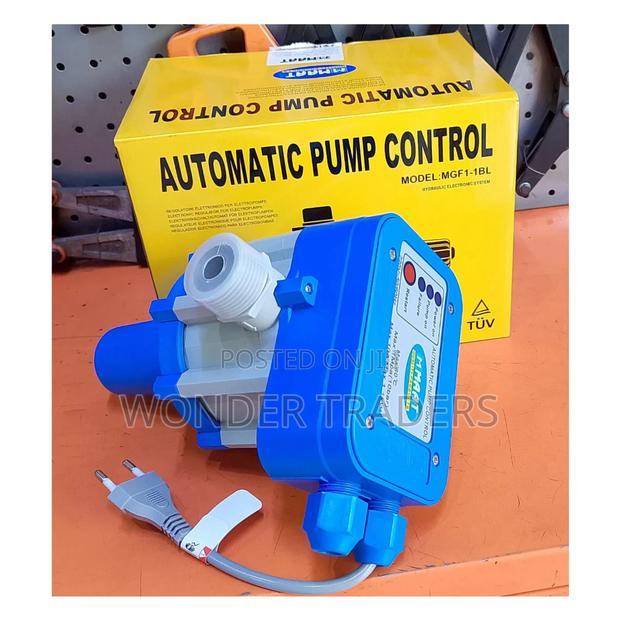 Automatic Water Pressure Pump Controller" - main view