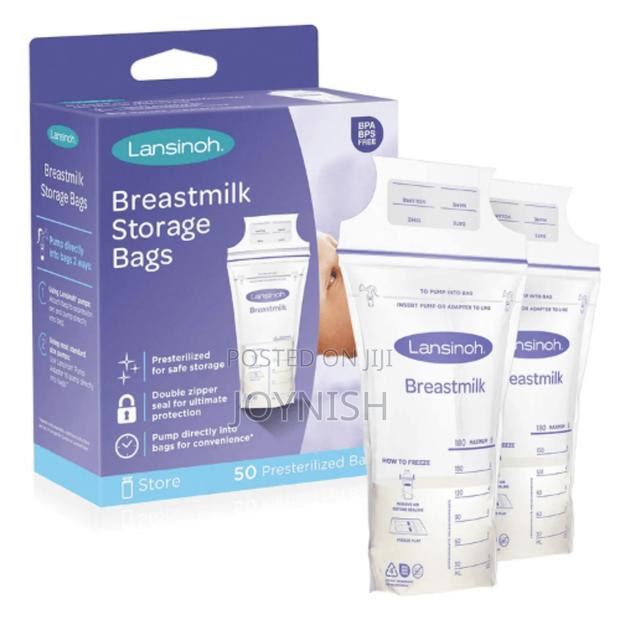50 Pieces Breast Milk Storage Bags
