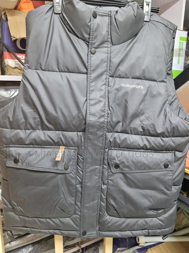 Black Executive Puff Jacket - main view