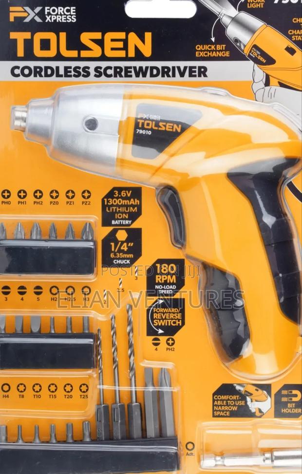 New Arrival Tolsen Cordless Screwdriver - main view