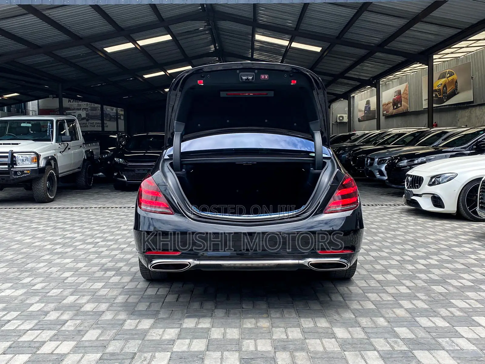 Mercedes-Benz S-Class 2017 Matt Black