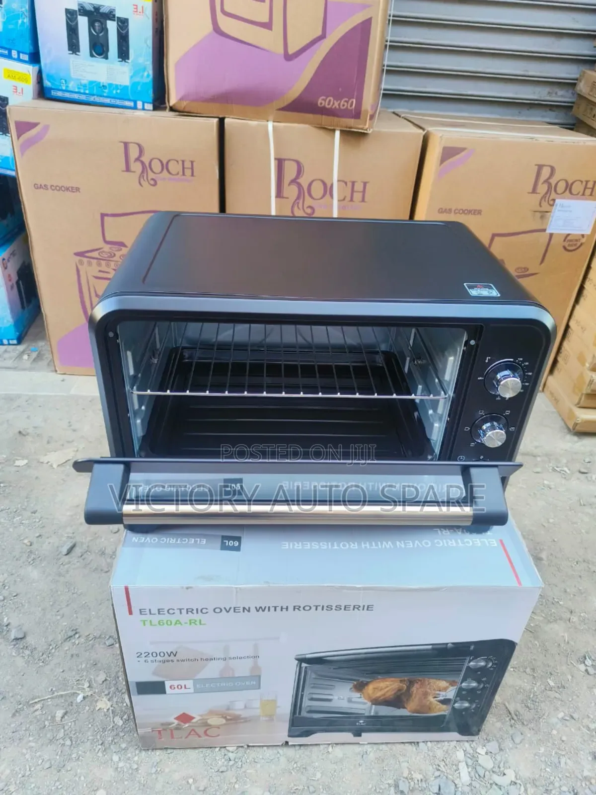 Tlac 60litres Electric Oven With Rotisserie