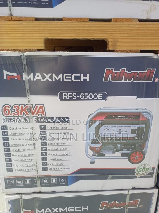 6.3 Kva/6.9kw Key Start 6500 E Petrol Generators