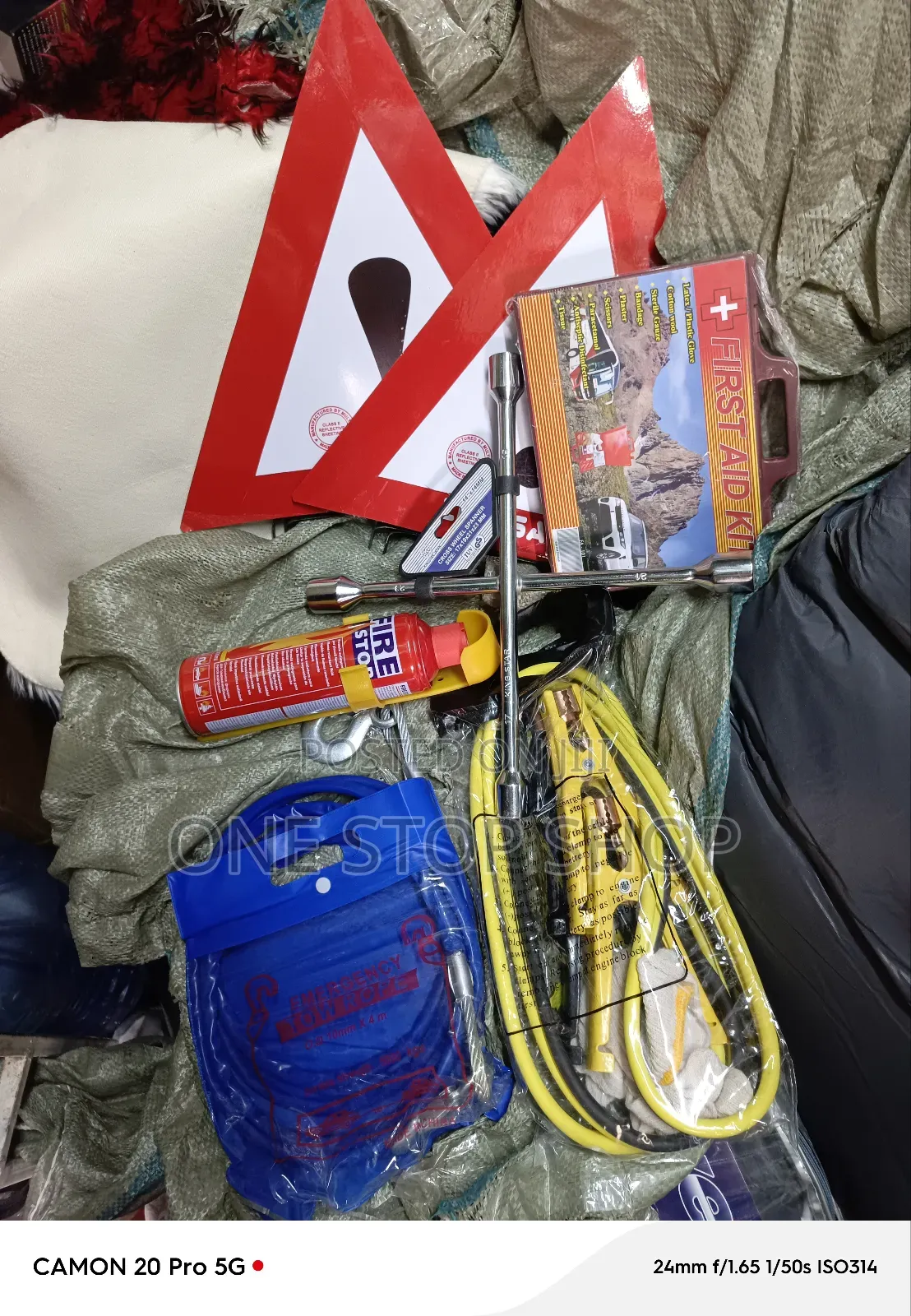 6x Automotive Always Prepared Emergency Standard Lifesaving Safetykit