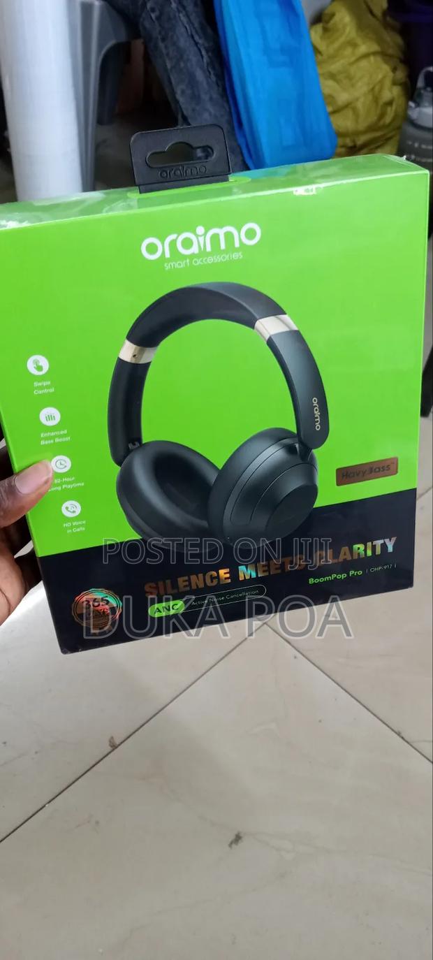 Oraimo Boompop Pro Anc Over-Ear Headphones
 Oraimo Anc Headphones - main view