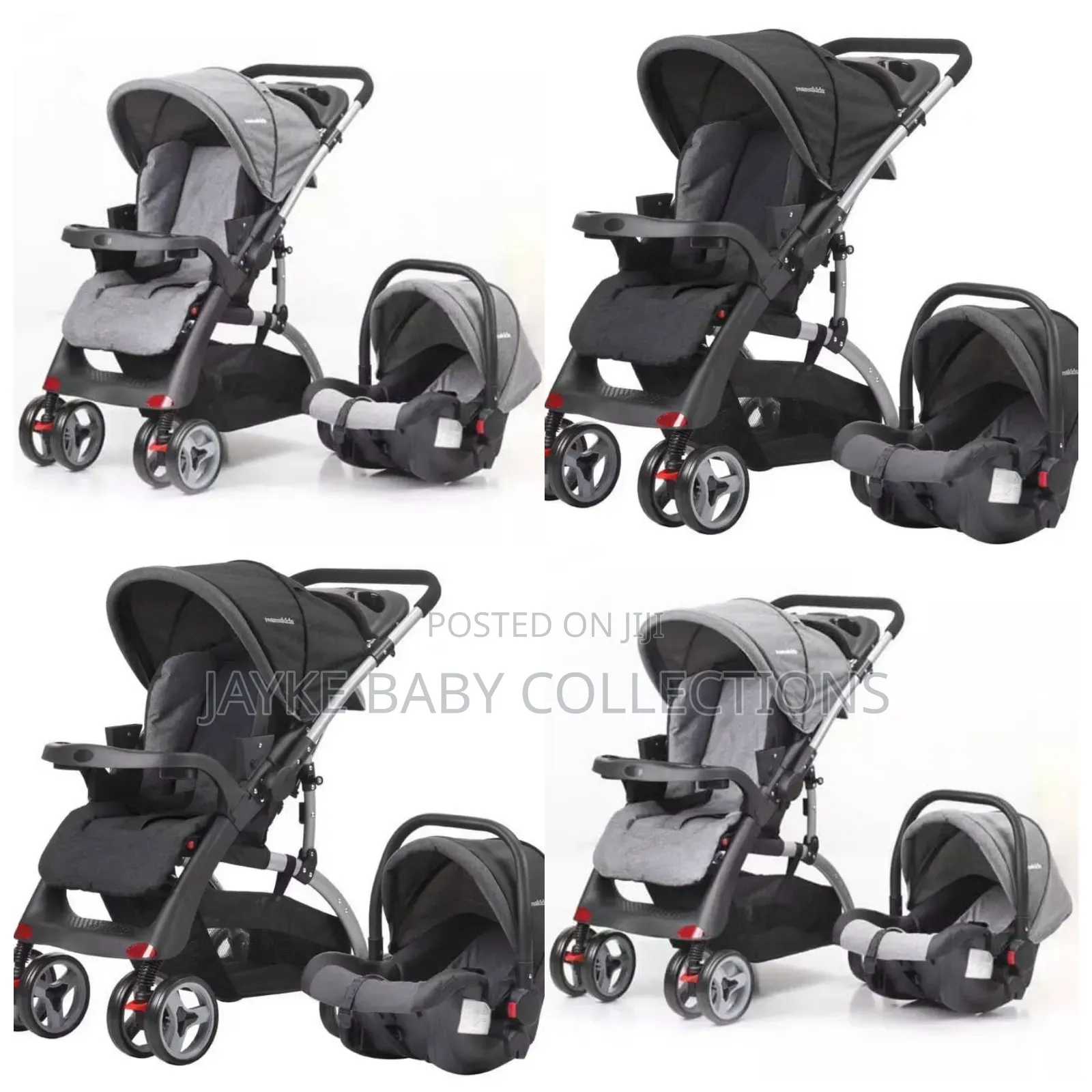 Mamakids 2-in-1 Baby Stroller Car Seat Travel System