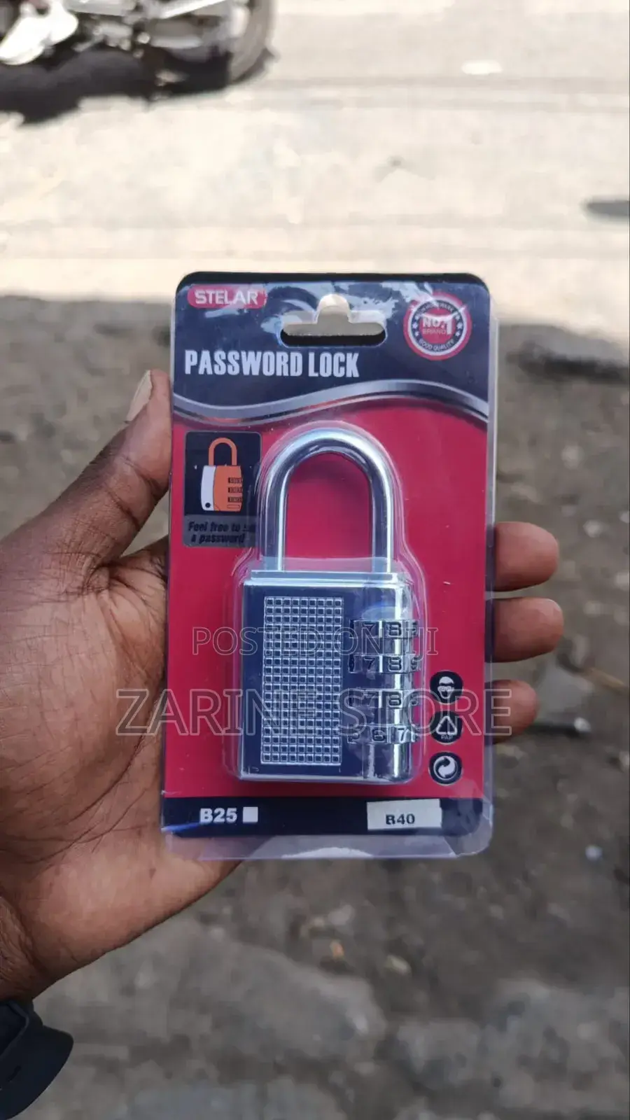 4 Digit Combination Padlock/ Password Padlock Keyless