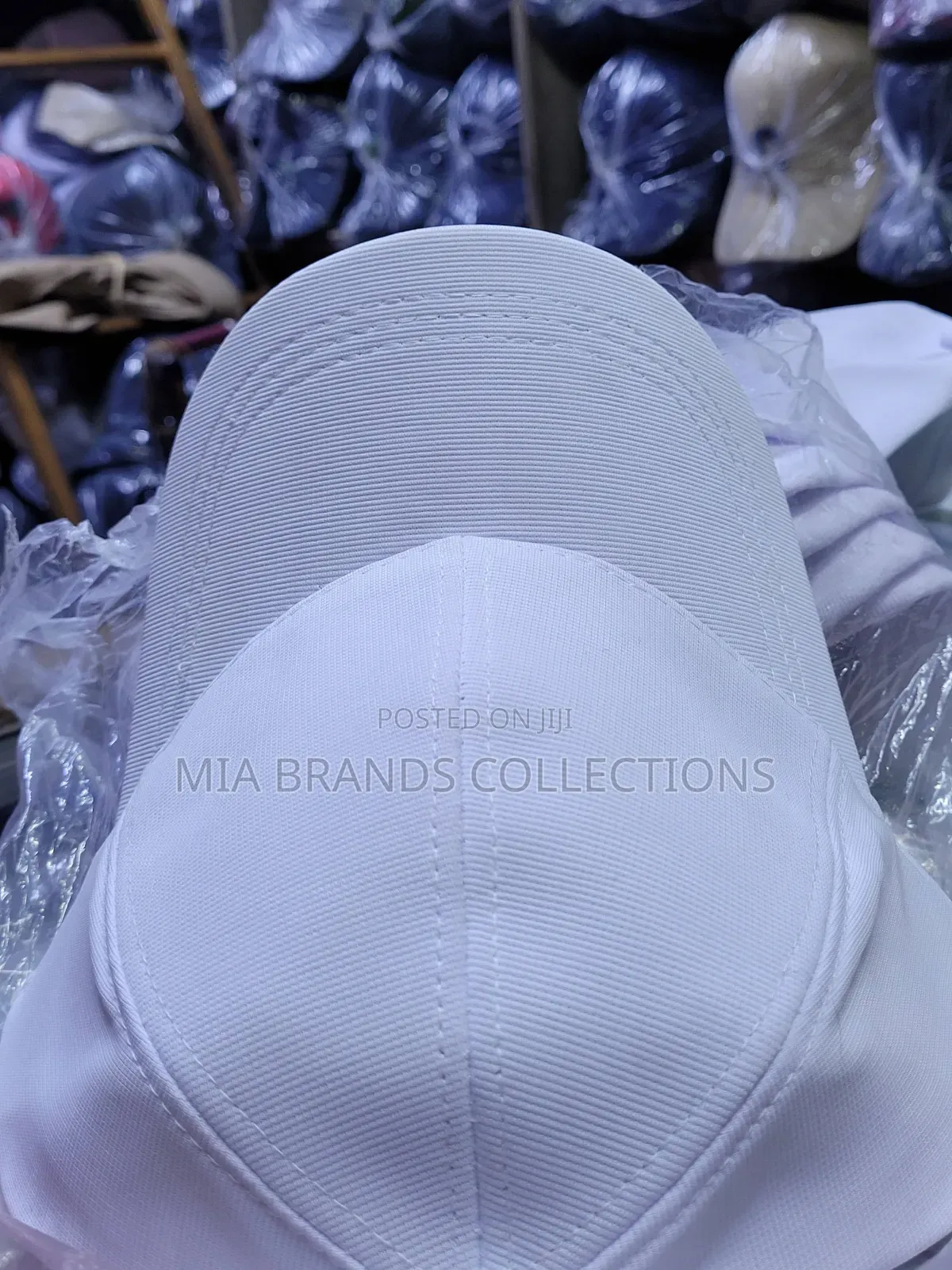 Silk White Cap