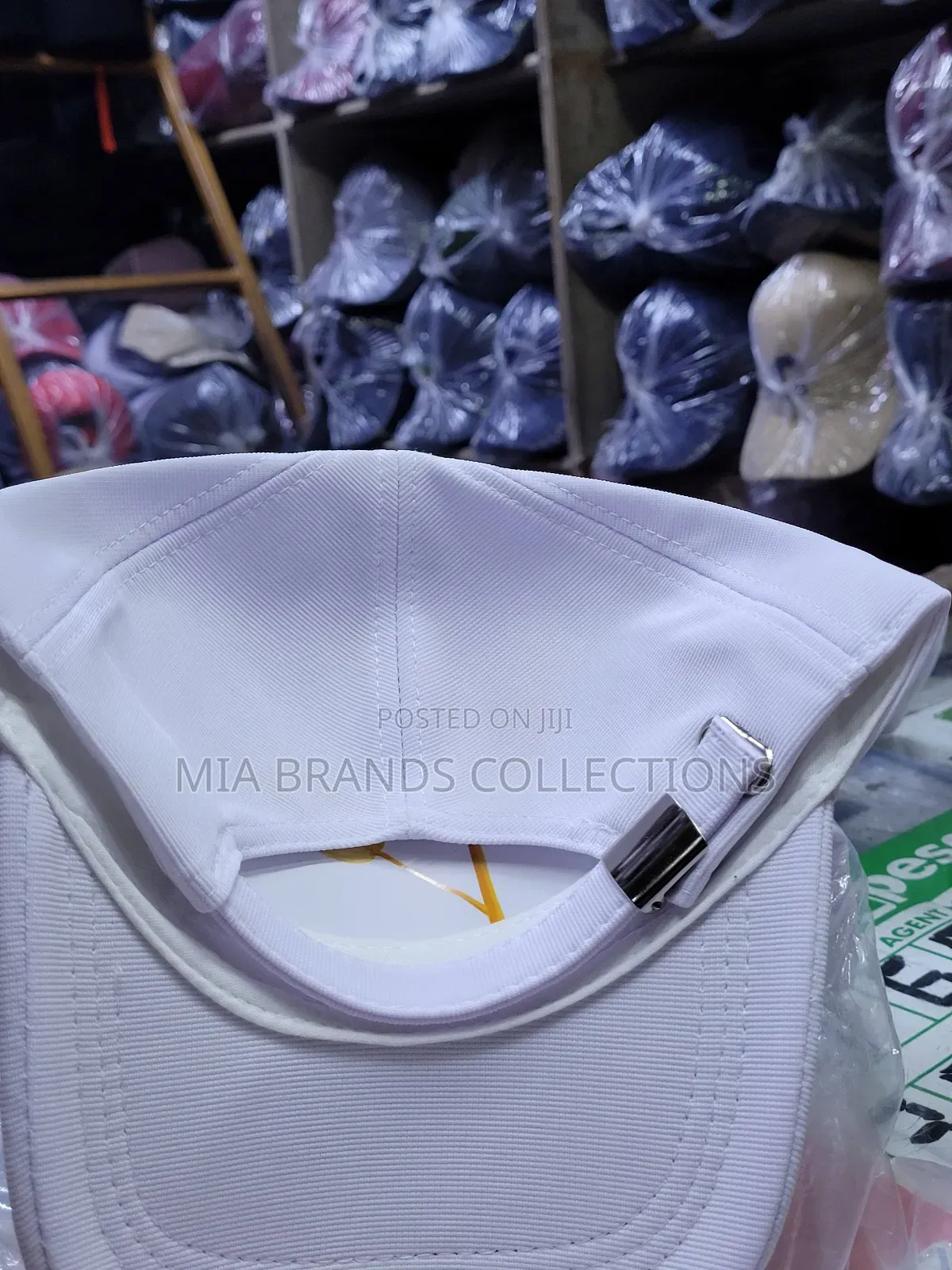 Silk White Cap