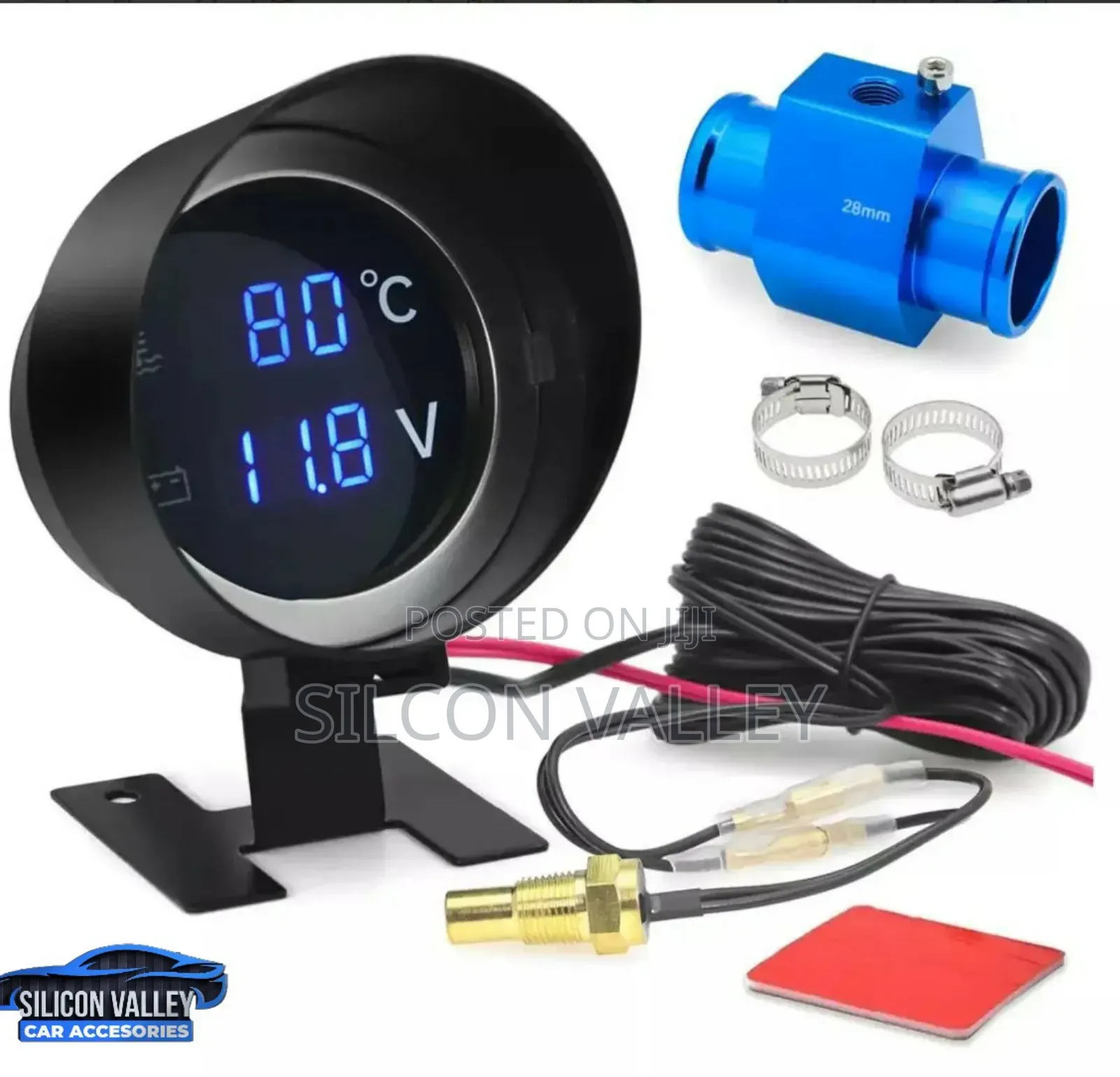 Car Engine Temperature Gauge