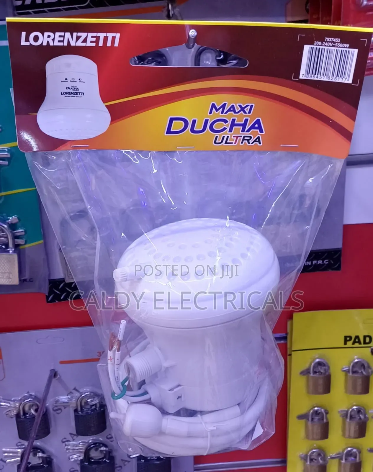 Brand New Lorenzetti Maxi Ducha Ultra Instant Shower Head Q2n