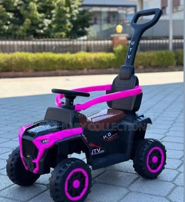 Utv Push Car Ride-on for Toddlers With Parent Handle - thumbnail 3