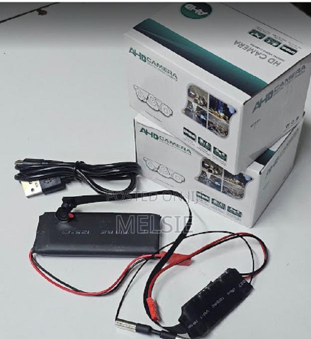 Pinhole CCTV Camera for Both Video and Audio Recording