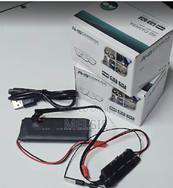 Pinhole CCTV Camera for Both Video and Audio Recording