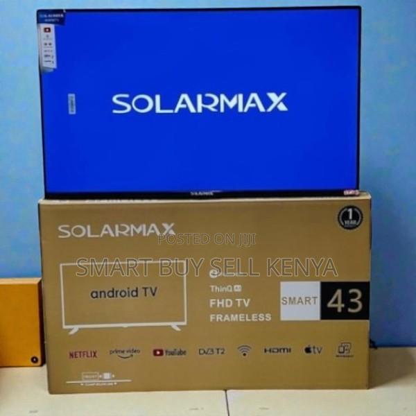 Solarmax 43 Inch Qled Smart Android Tv Bluetooth With Netflix
