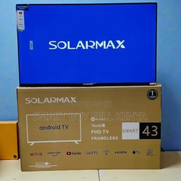 Solarmax 43 Inch Qled Smart Android Tv Bluetooth With Netflix