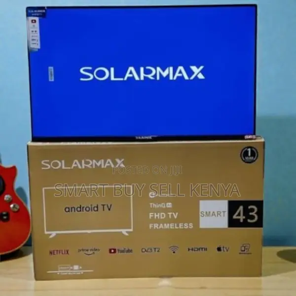 Solarmax 43 Inch Qled Smart Android Tv Bluetooth With Netflix