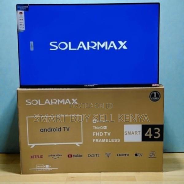 Solarmax 43 Inch Qled Smart Android Frameless Tv Wifi Support
