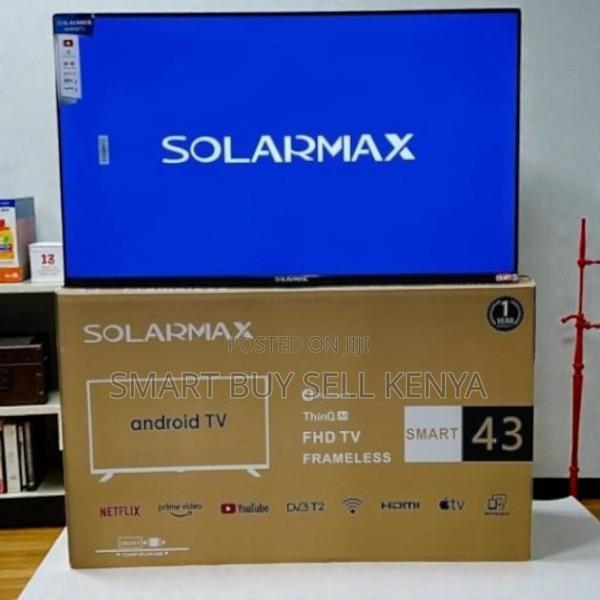 Solarmax 43 Inch Qled Smart Android Tv Clear Sound Hd Display
