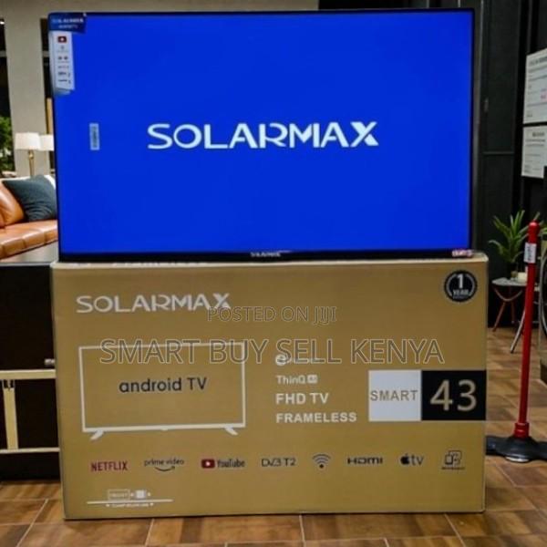 Solarmax 43 Inch Qled Smart Android Tv Netflix and Youtube Support