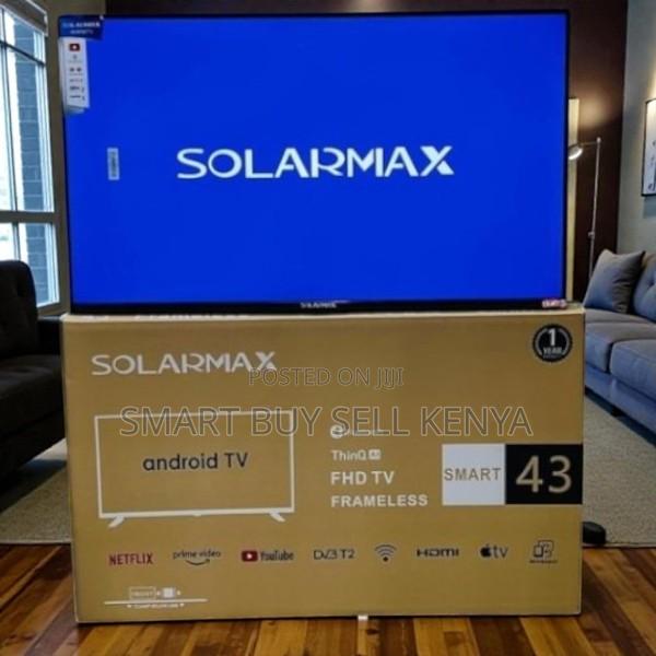 Solarmax 43 Inch Qled Smart Android Tv Netflix and Youtube Support - thumbnail 2