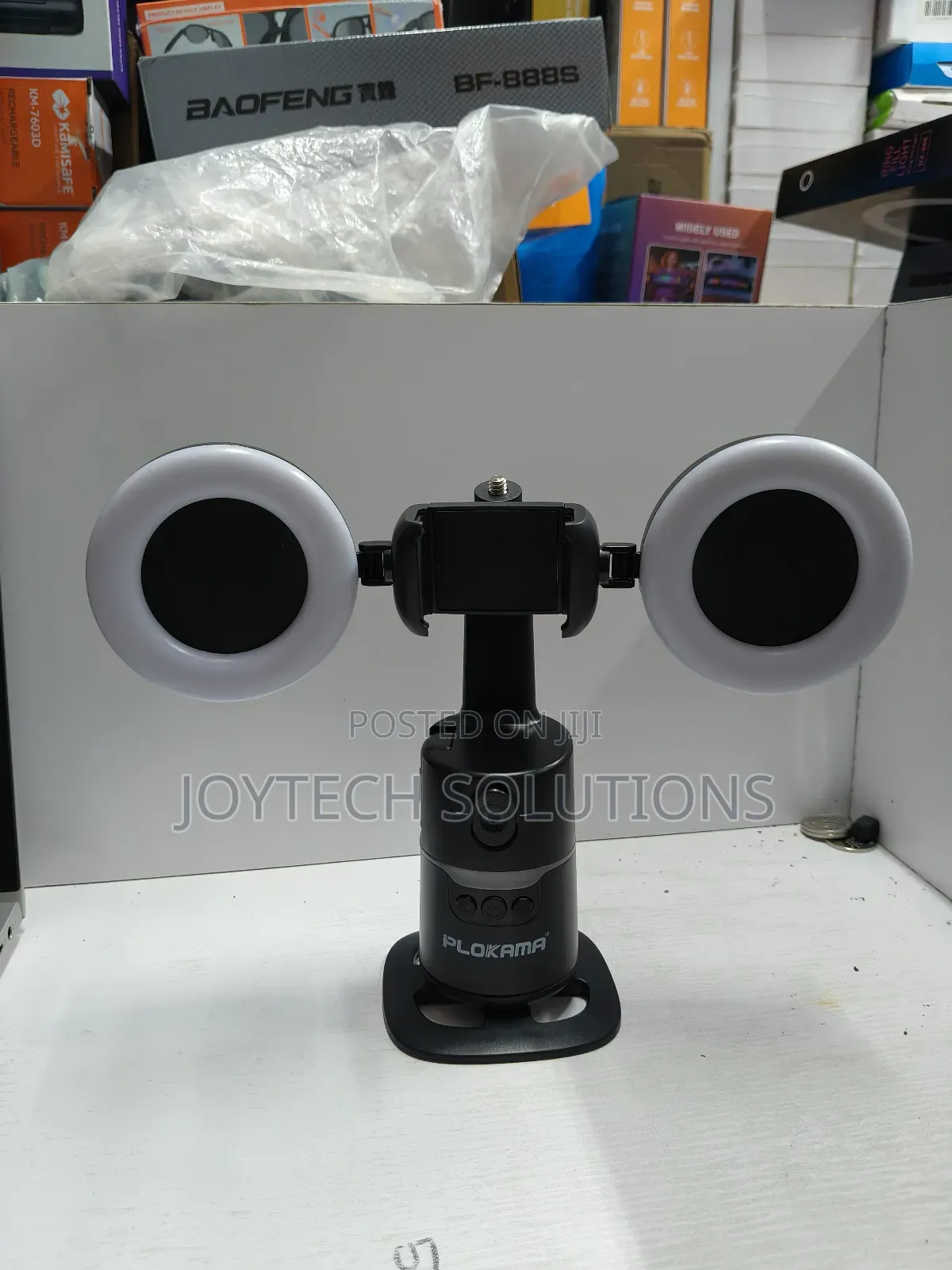 Ai Shooting Gimbal With Led Lights