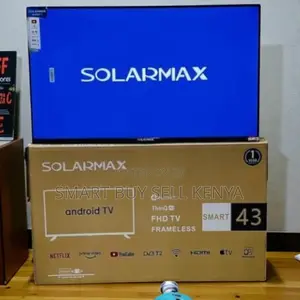 Solarmax 43 Inch Qled Smart Android Frameless Tv 1 Year Warranty