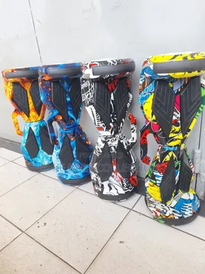 Self-Balancing Electric Hoverboard With Bluetooth Led