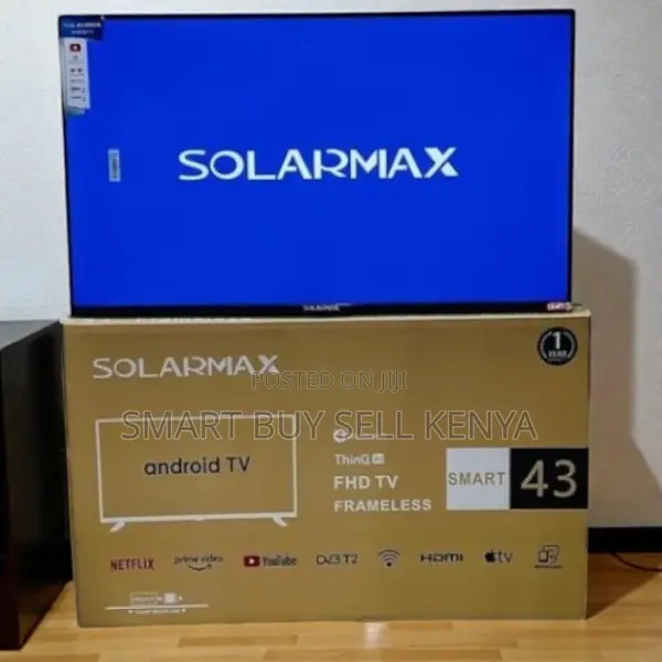 Solarmax 43 Inch Qled Smart Android Tv Wifi Support Netflix