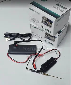 Ahd Mini Camera - Full Hd 1080p Pinhole Lens, Hidden Security, DVR