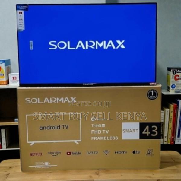 Solarmax 43 Inch Qled Smart Android Tv Wifi Support Netflix - thumbnail 3
