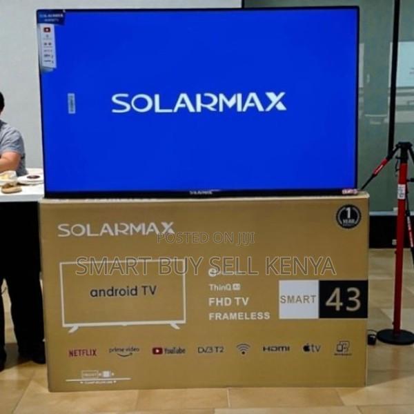Solarmax 43 Inch Qled Smart Android Tv Crisp Picture Clear Sound
