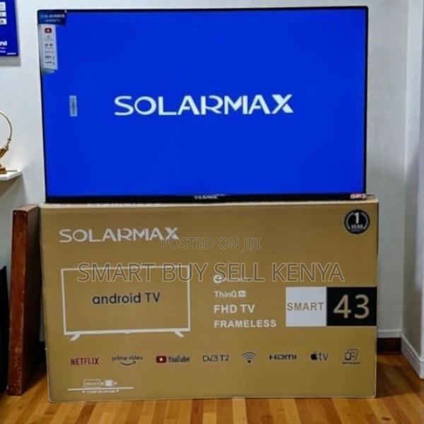 Solarmax 43 Inch Qled Smart Android Tv Bluetooth Wifi Connectivity - thumbnail 2