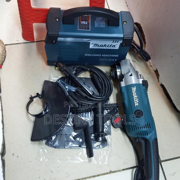 Makita Inverter Welding Machine+Makita Angle Grinder 9inch