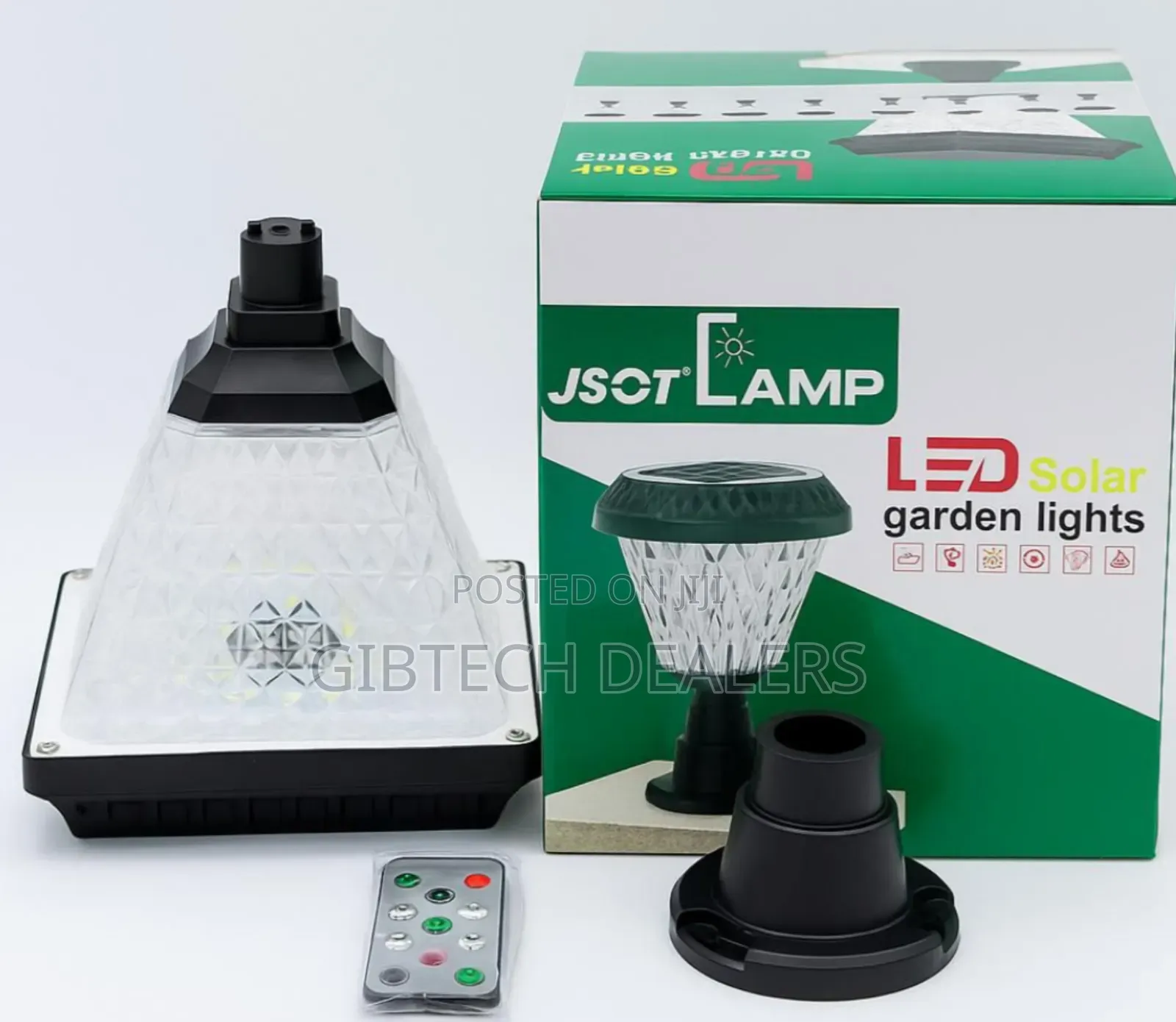Solar Garden Light Straight and Angled