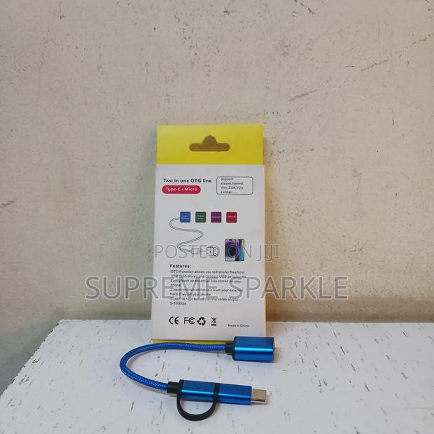 Type C +Micro Usb Adapter, 2-1 Otg Line - thumbnail 2