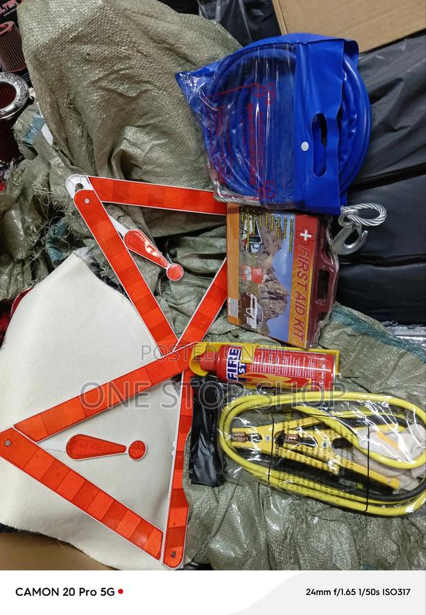 5in1 Safety's Kit 2life Savers Plastic+Aidbox+Jumpers+Aidbox+Firestop