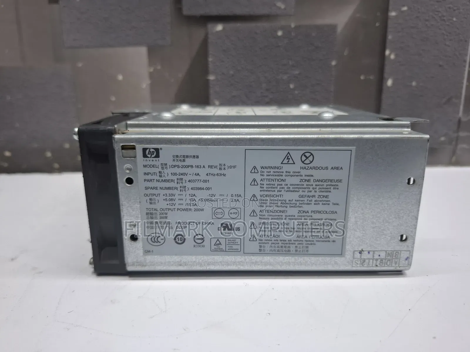 7100 5100 7600 7700 200w Power Supply Hp-u2027c3 Api5pc50 Ap13pc84
