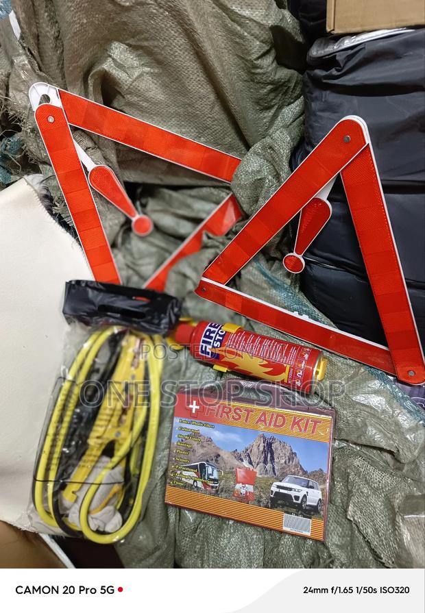 4x Auto Safety And Roadside Emergency Kit - main view