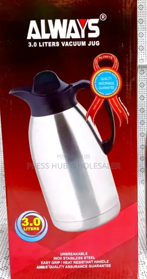 Unbreakable Inox Stainless Steel Vacuum Jug! 
