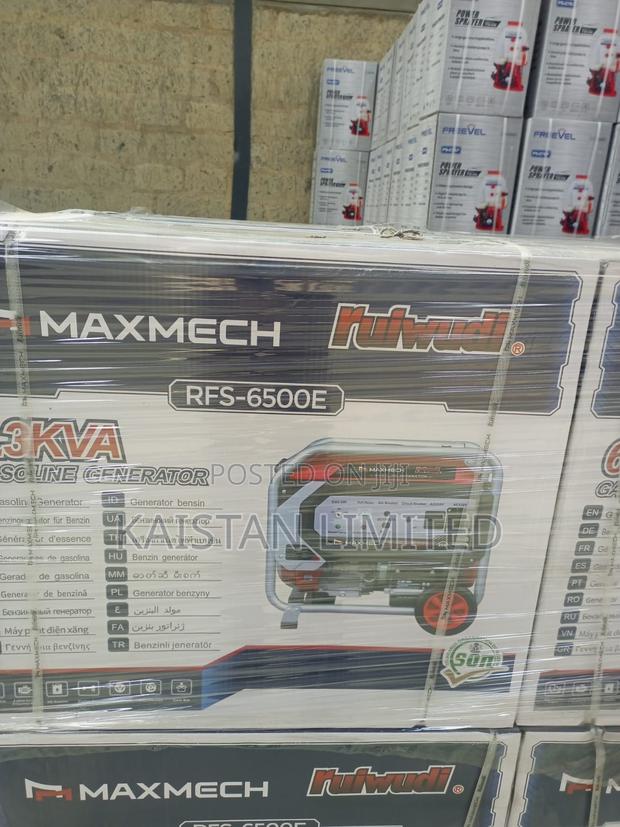 Petrol Powered Generators 5.5 Kwa/6.9kva Key Start