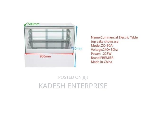Premier Cake Showcase Display Machine-electric