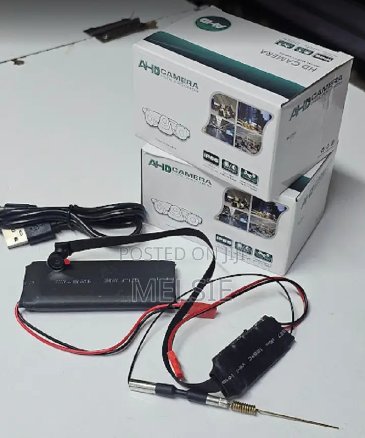 Pinhole Hidden Spy Camera Motion Detection With Alerts