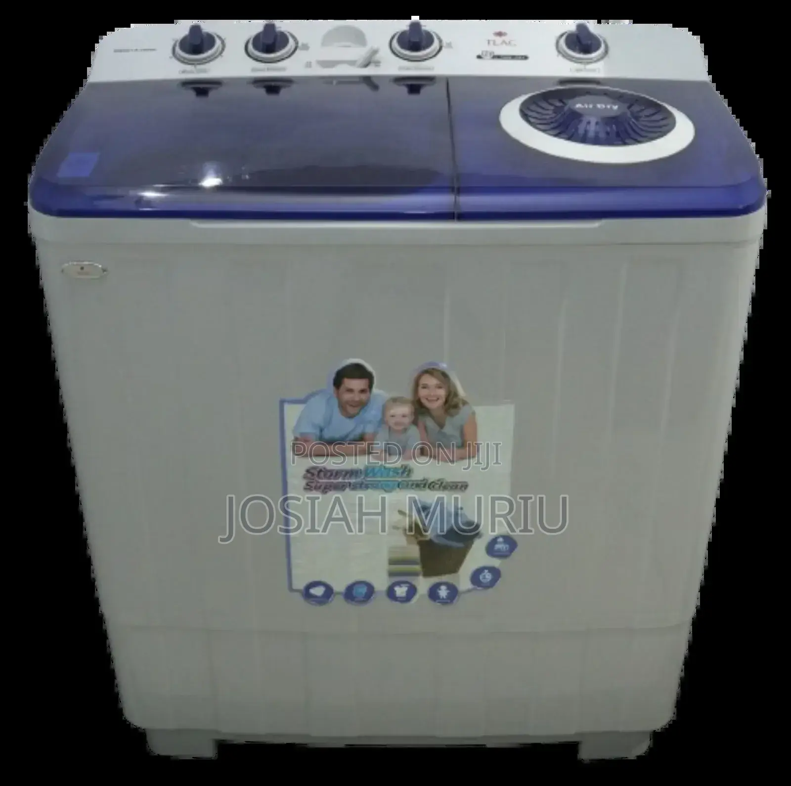 12 Kg Twin Tub Semi Automatic Tlac Washing Machine